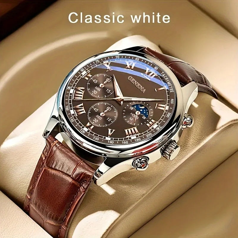 GENEVE Montre à quartz de luxe