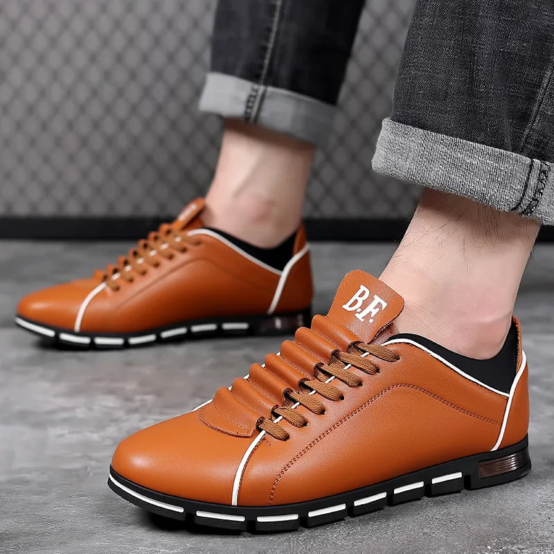 Baskets de Luxe en Cuir