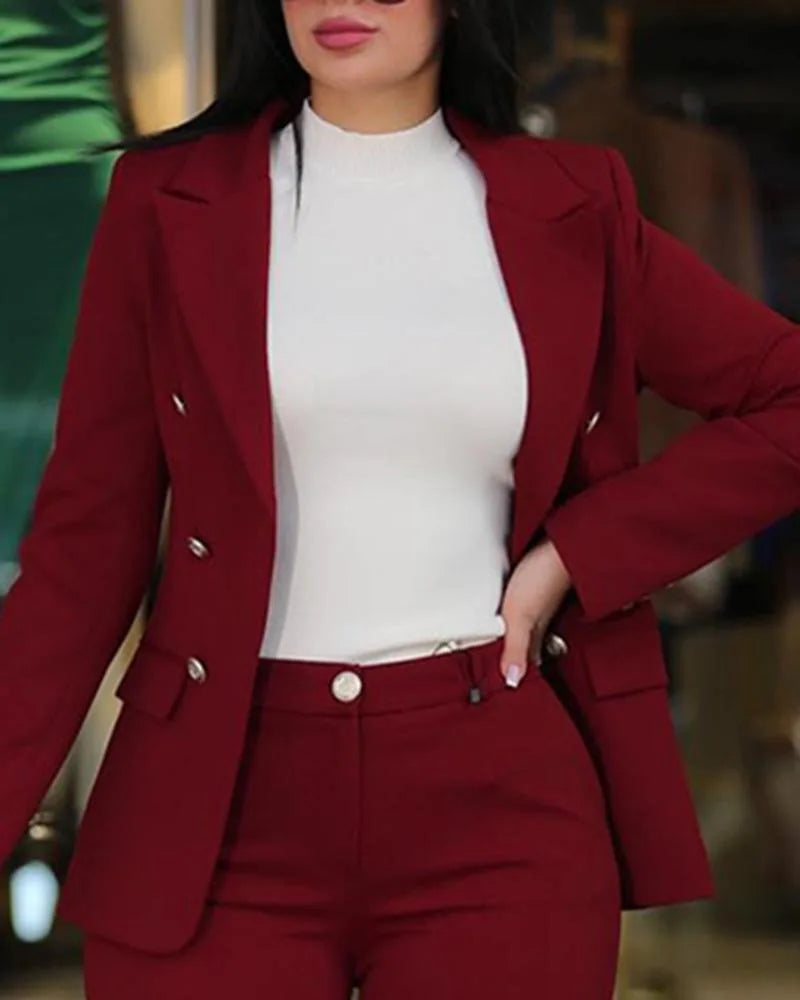 Ensemble Veste Pantalon Femme