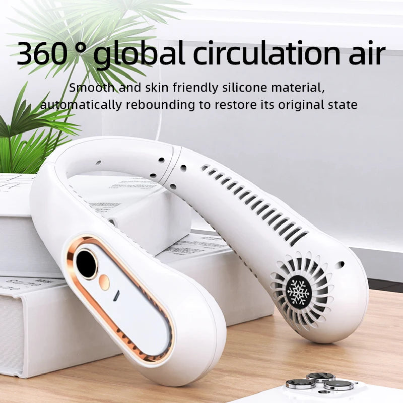 Ventilateur de Cou Sans Pâles