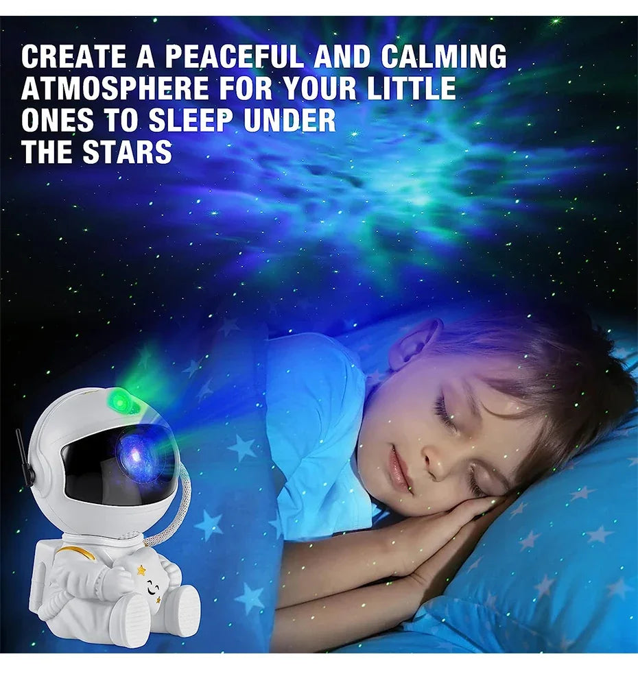 Veilleuse Astronaute Projecteur Spatial, de Galaxie