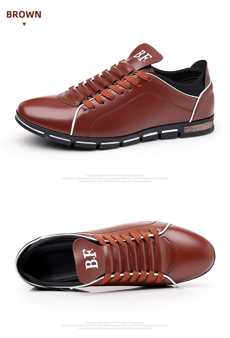 Baskets de Luxe en Cuir