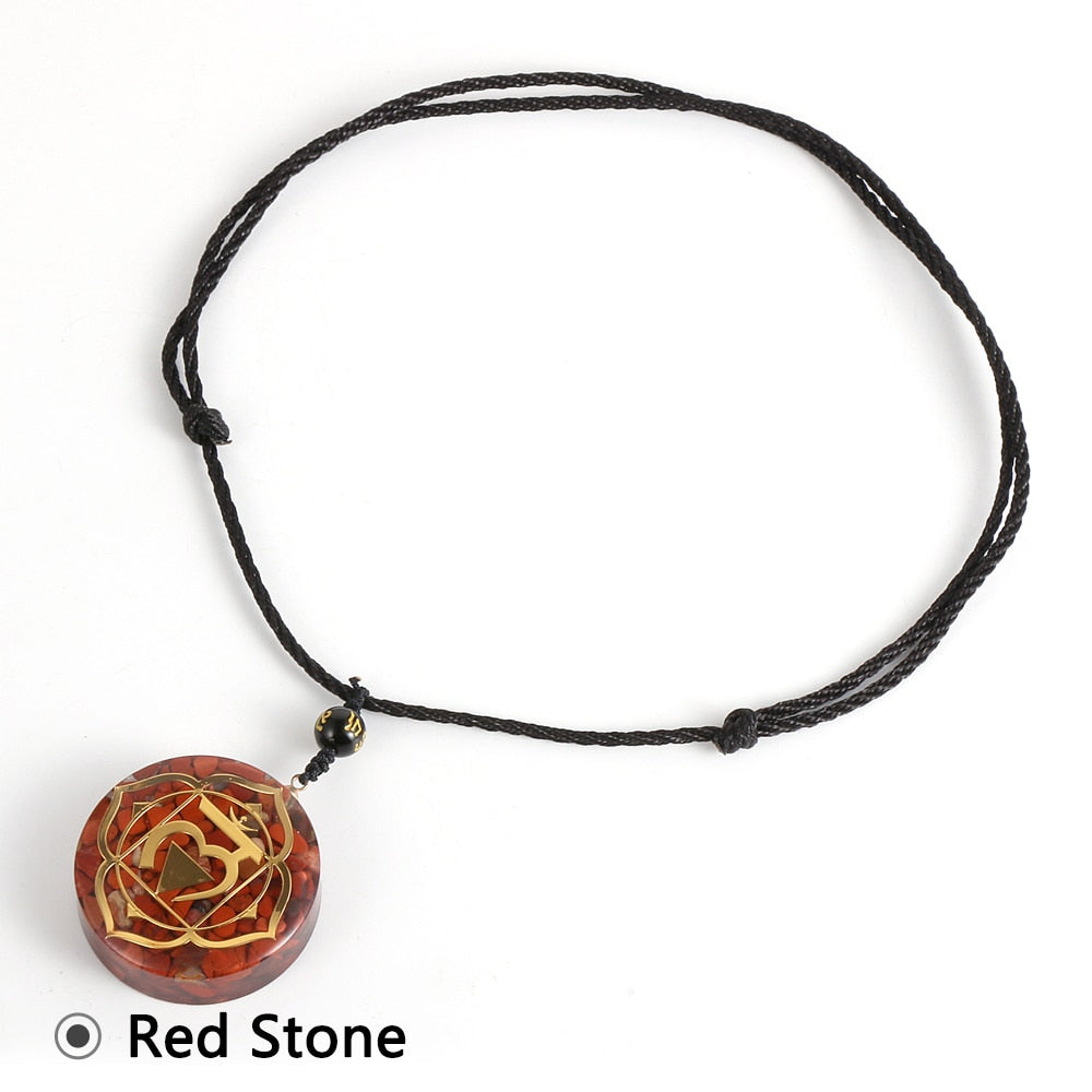 Pendentif Amulette 7 Chakras