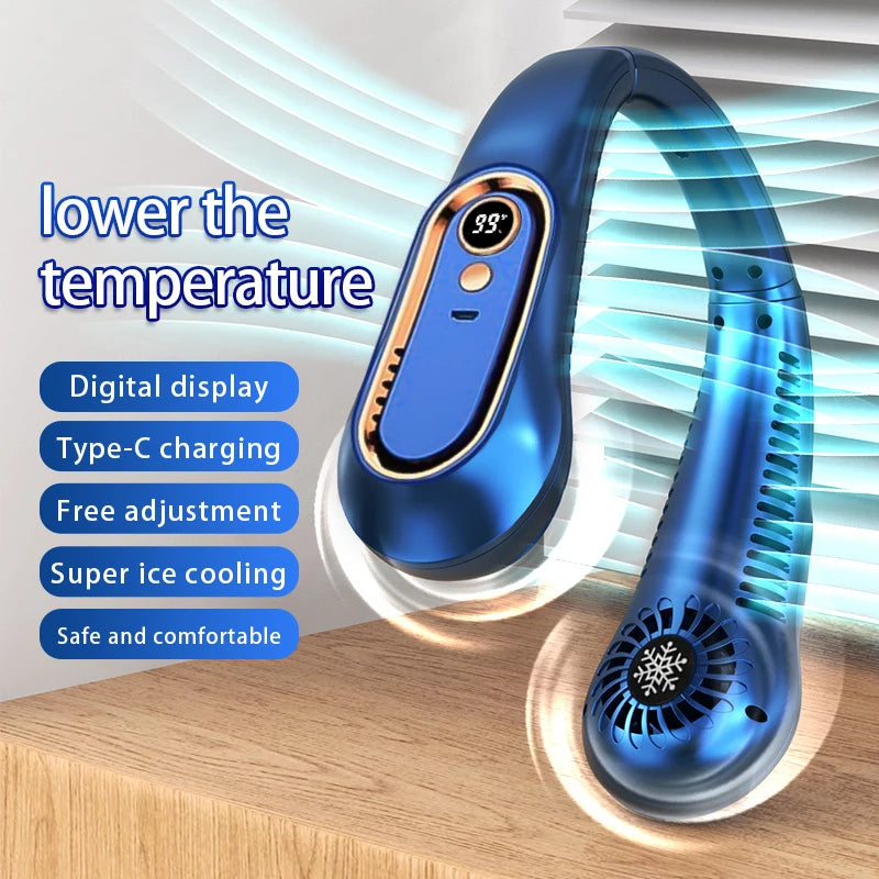 Ventilateur de Cou Sans Pâles