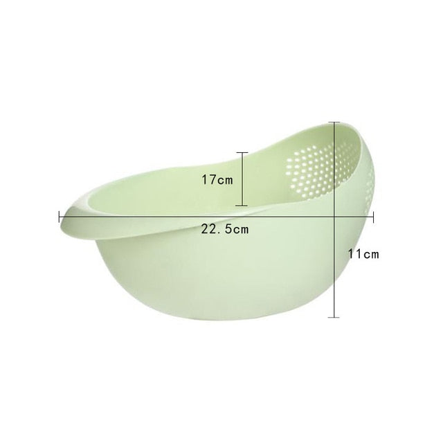 Passoire en Plastique + Panier à Vidange