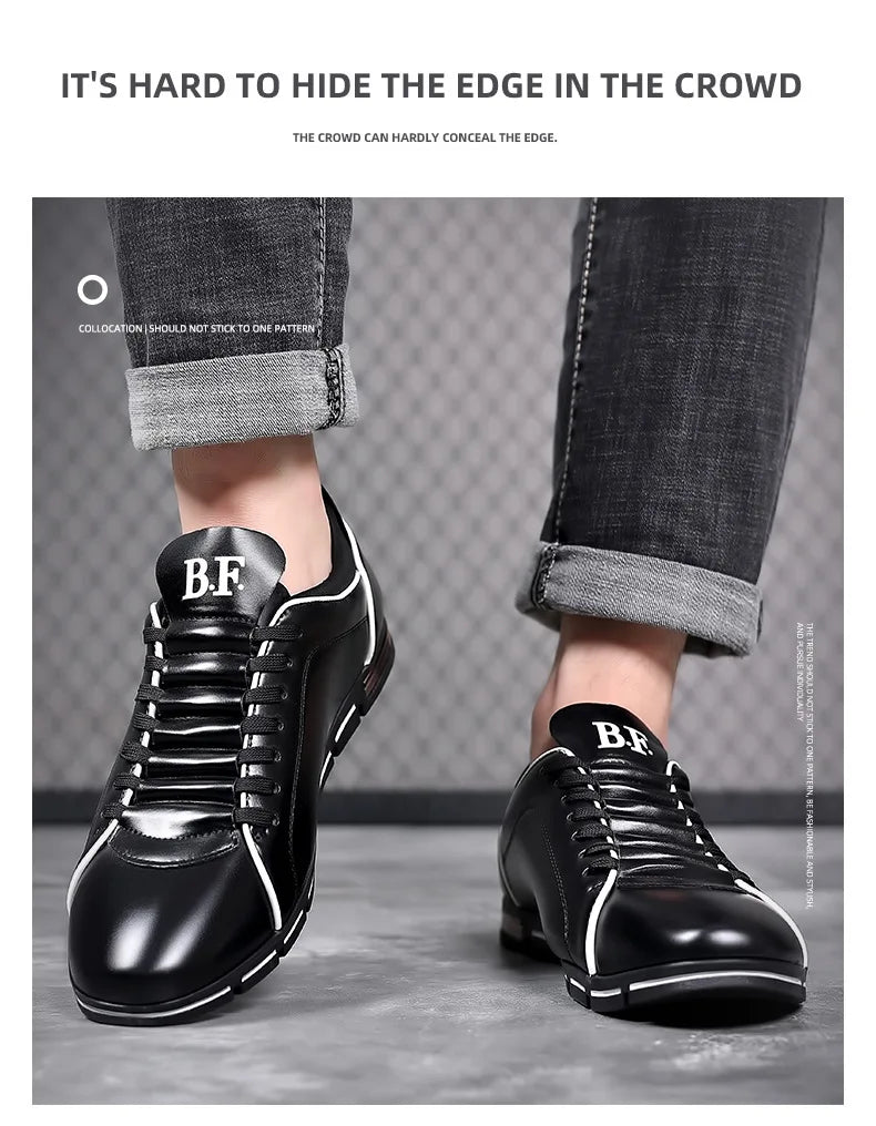 Baskets de Luxe en Cuir