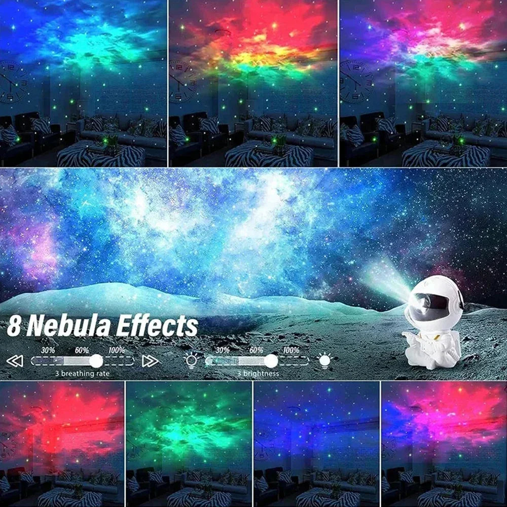 Veilleuse Astronaute Projecteur Spatial, de Galaxie