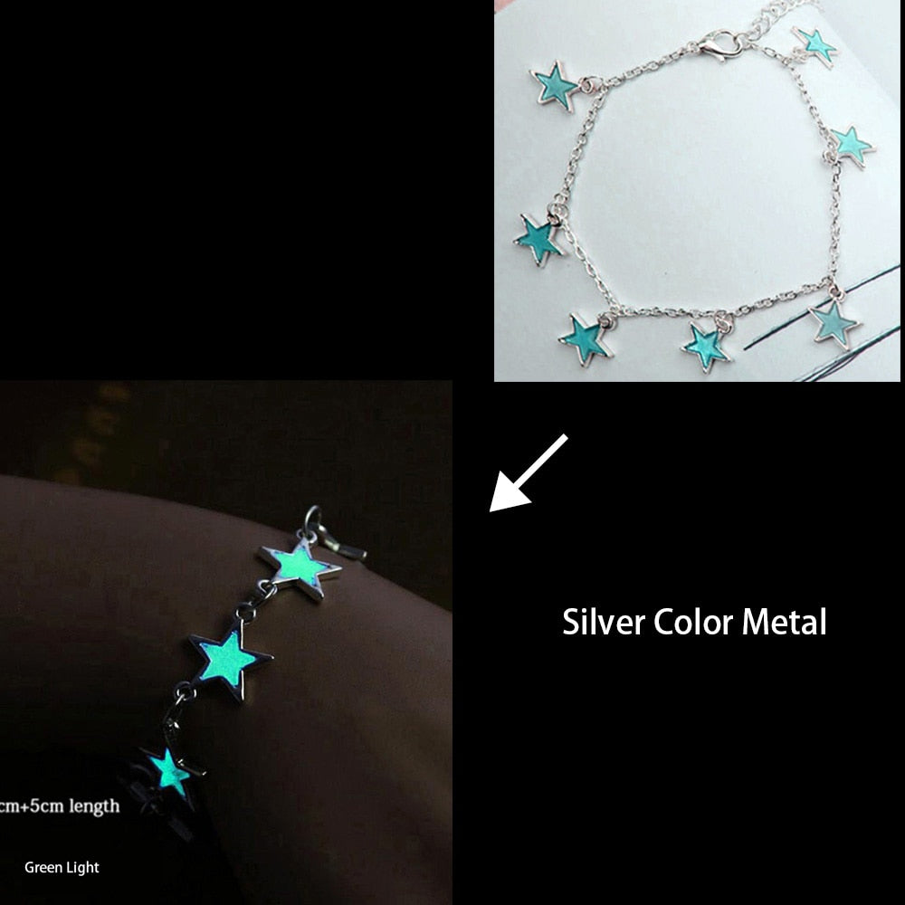 Bracelet Pierre Naturelle Fluorescent
