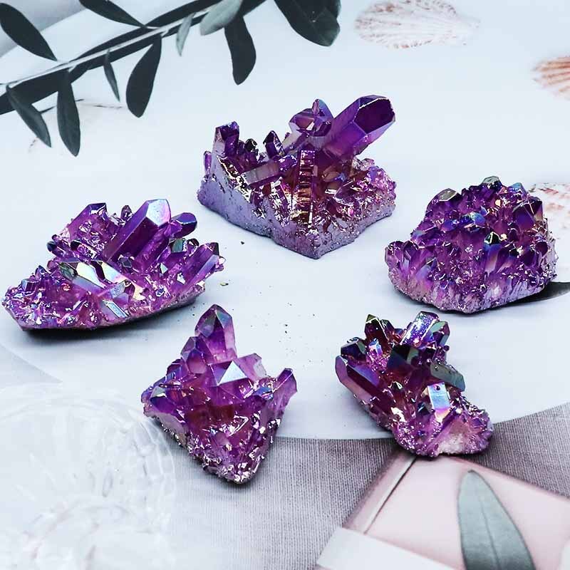 Amas de quartz 100 % naturel