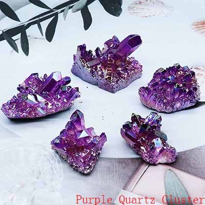 Amas de quartz 100 % naturel