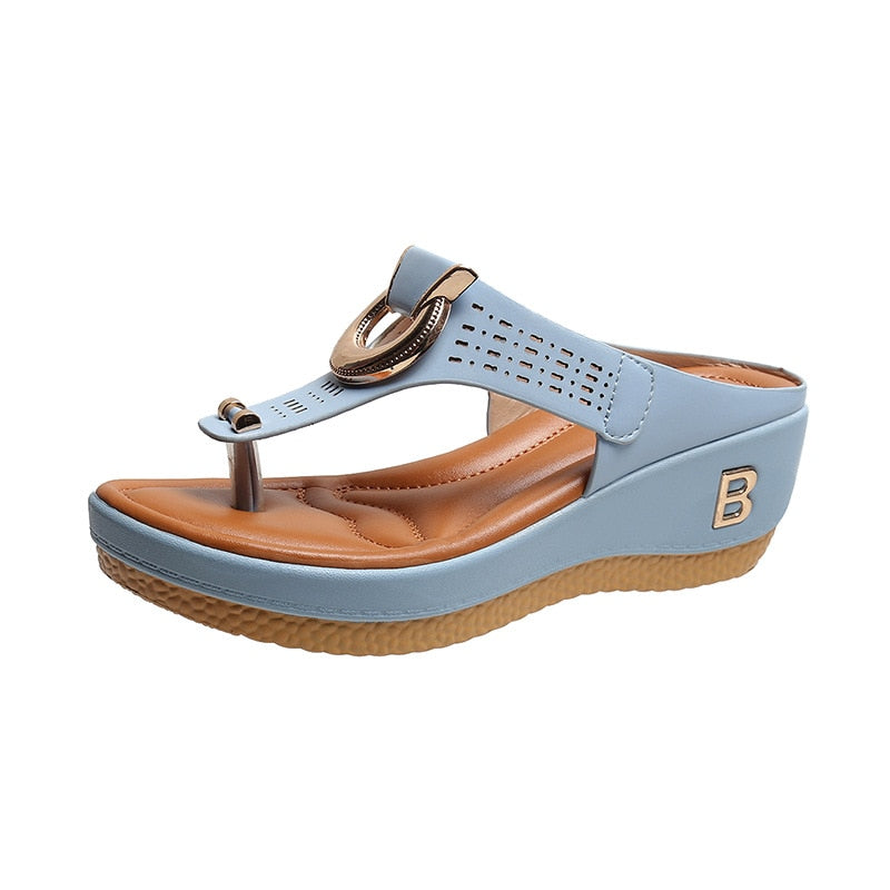 Chaussures compensées confortables