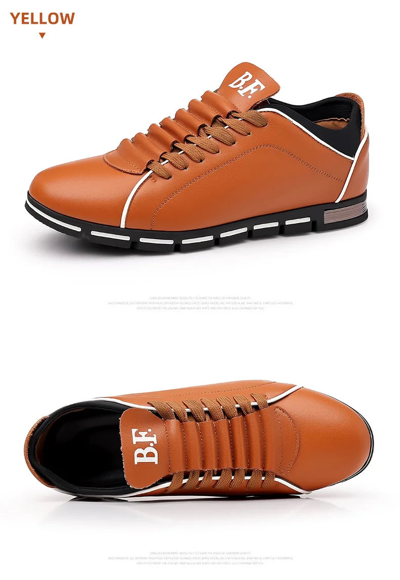 Baskets de Luxe en Cuir