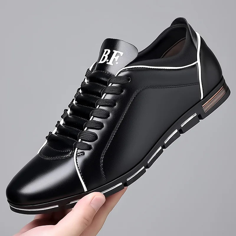 Baskets de Luxe en Cuir