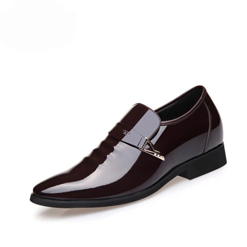 Chaussures Habillées en Cuir Verni pour Homme