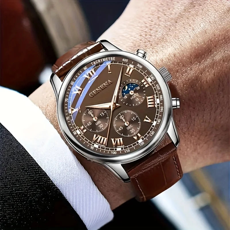 GENEVE Montre à quartz de luxe