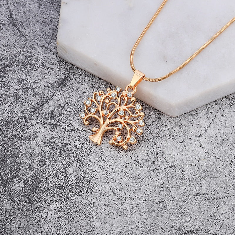 Collier Pendentif Arbre de Vie