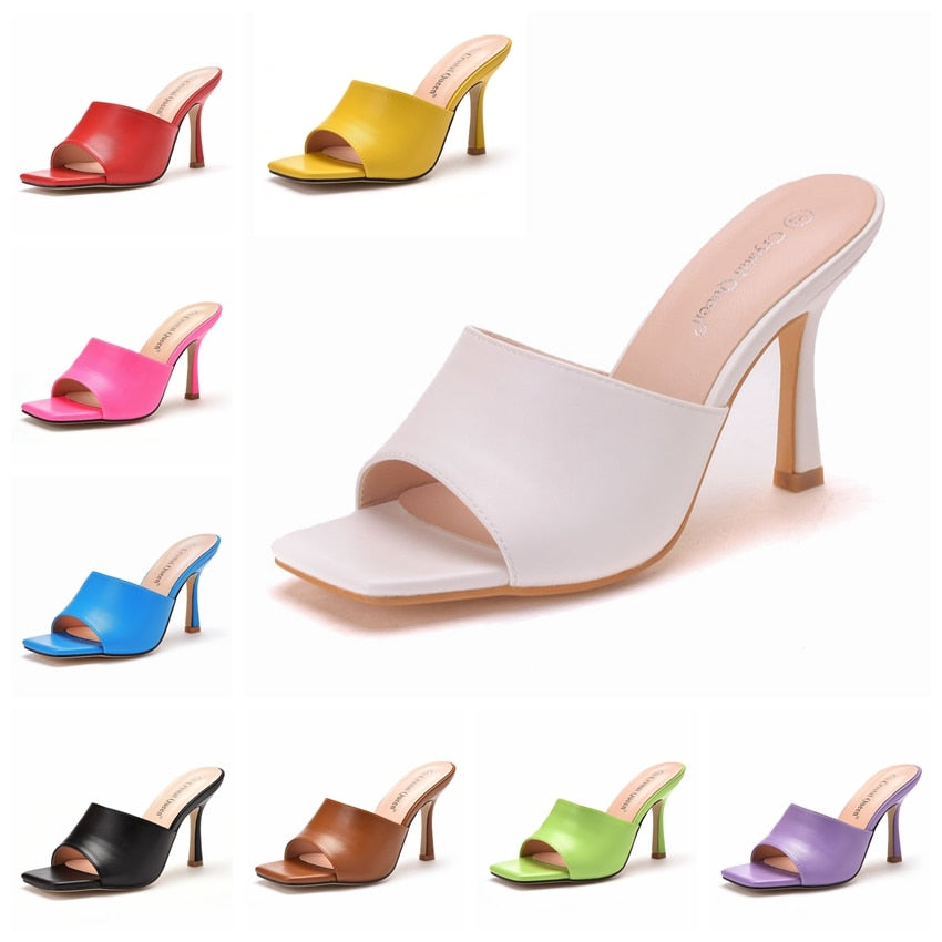 Chaussures Mules Talons 9 cm