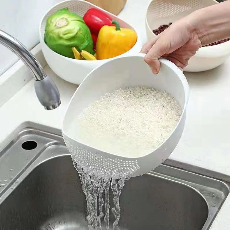 Passoire en Plastique + Panier à Vidange