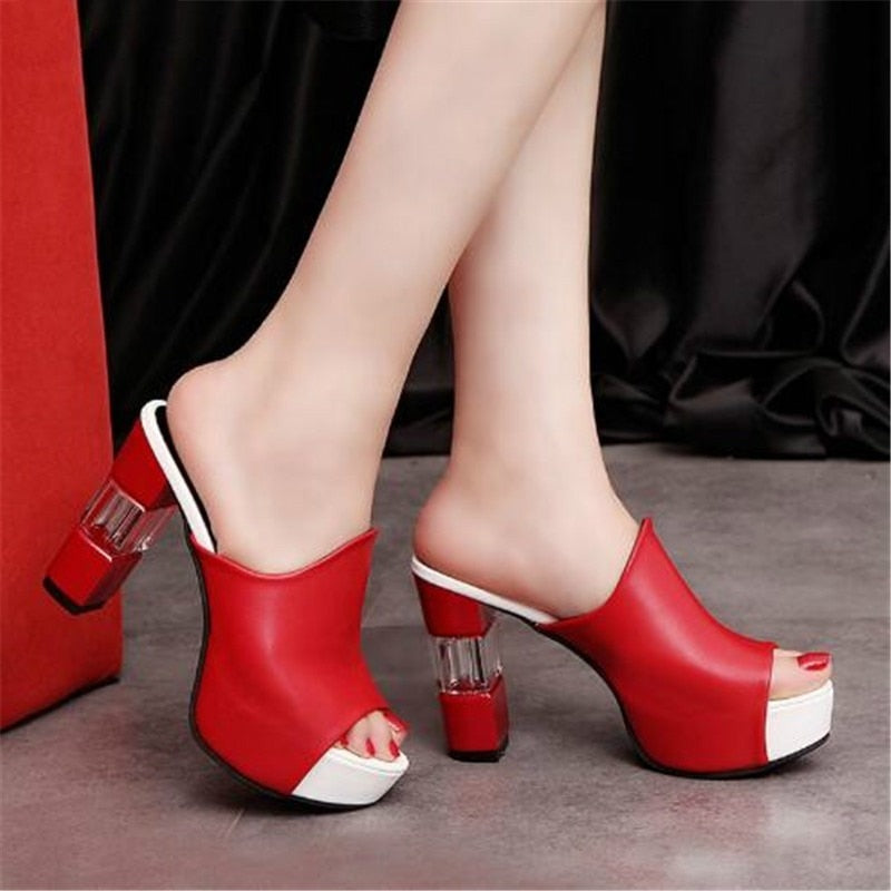Chaussures Femmes Semelle en Cuir