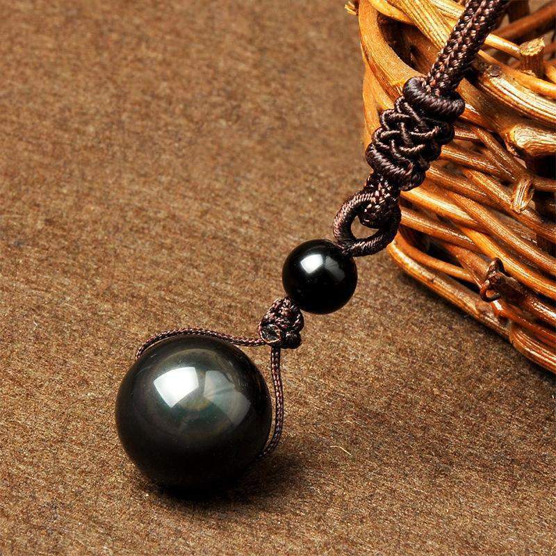 Pendentif Pierre Naturelle Boule