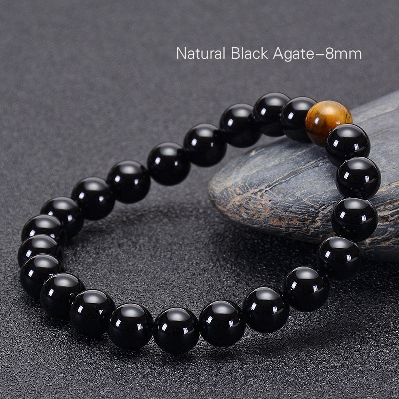 Bracelets Obsidienne- Œil du Tigre -Onyx