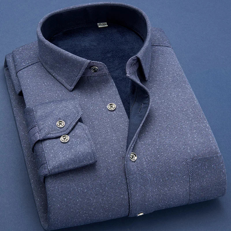 Chemise Automne Hiver Hommes Polaire