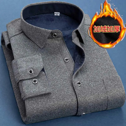 Chemise Automne Hiver Hommes Polaire