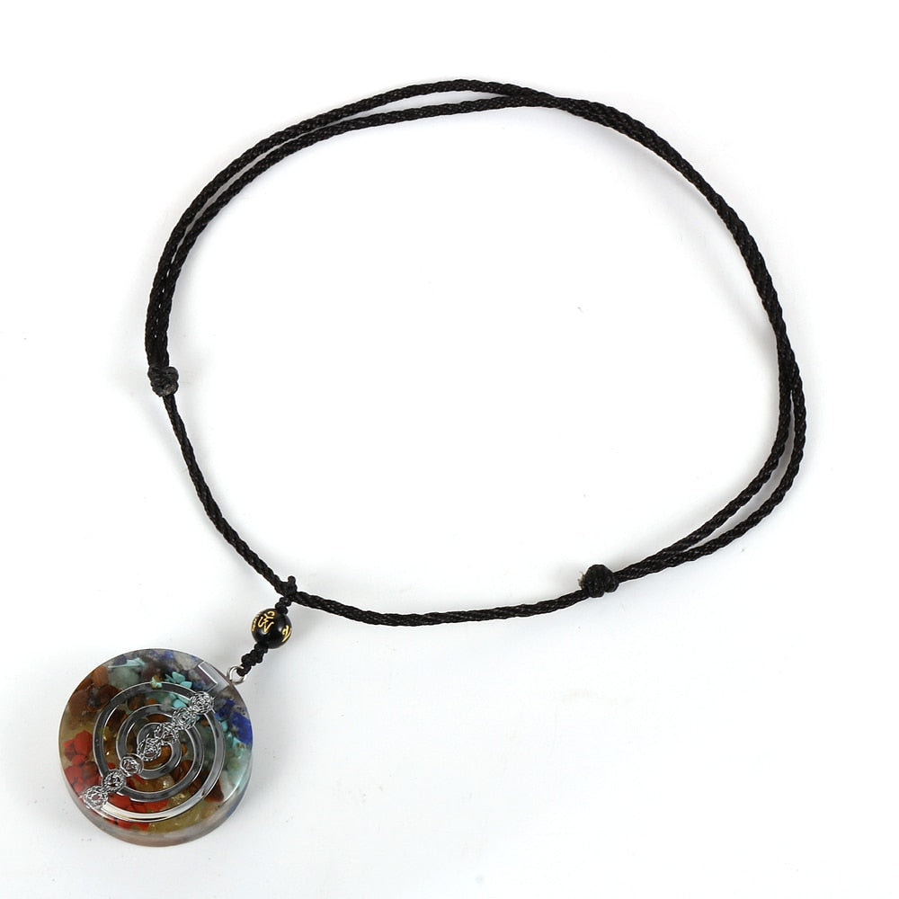 Pendentif Amulette 7 Chakras