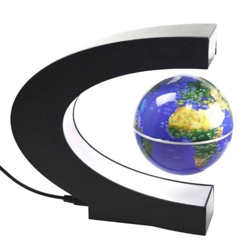 Globe Lévitation Magnétique en Forme de C