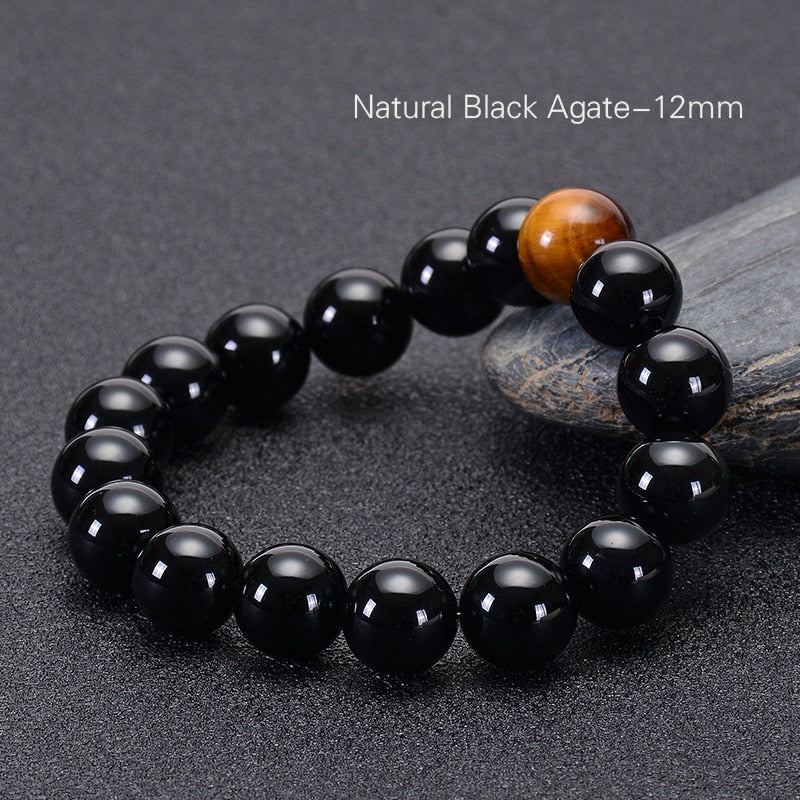 Bracelets Obsidienne- Œil du Tigre -Onyx