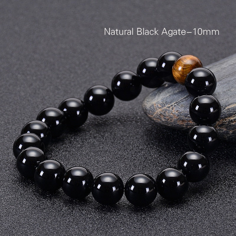 Bracelets Obsidienne- Œil du Tigre -Onyx