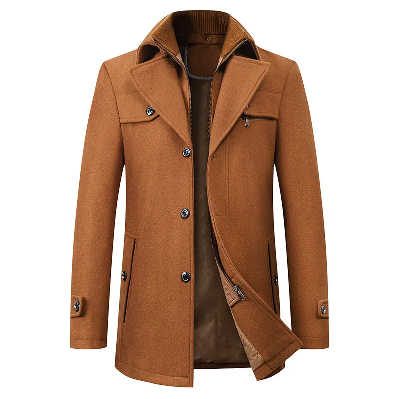 Customizable Winter Warm Thickened Men's Casual Jacket Fashion Coats Tailor-made Suits MWT412249
