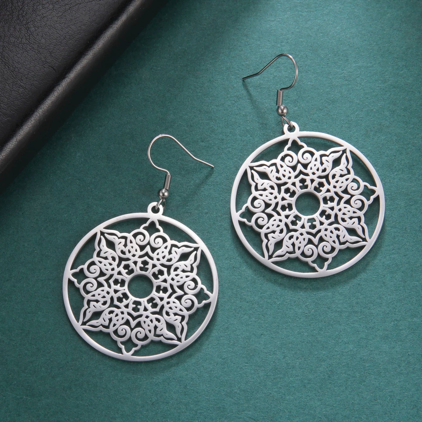 Boucles d'oreilles Pentacle Metatron