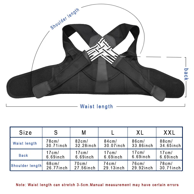 Correcteur de Posture hommes / femmes