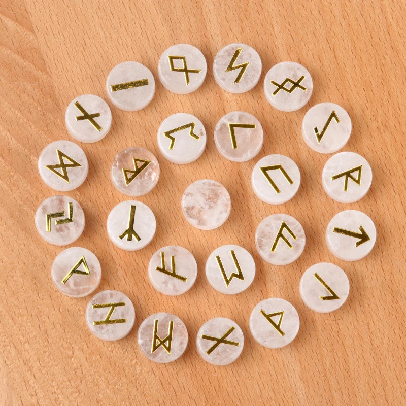 Runes en Cristal Naturel