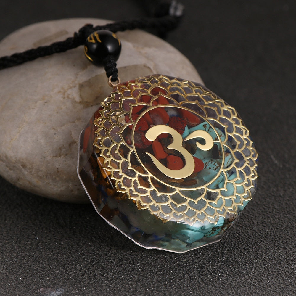 Pendentif Amulette 7 Chakras