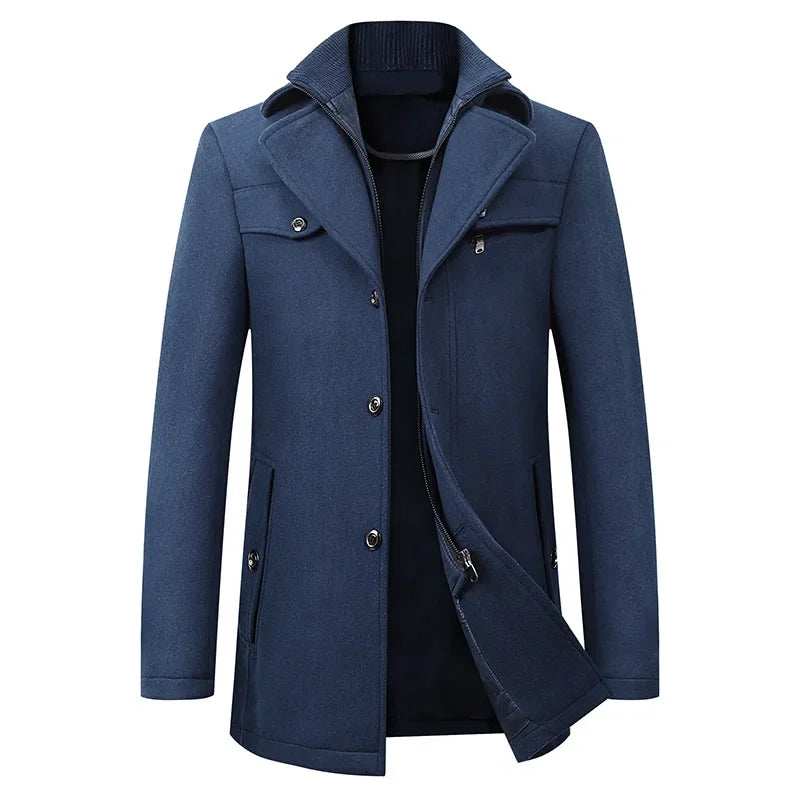 Customizable Winter Warm Thickened Men's Casual Jacket Fashion Coats Tailor-made Suits MWT412249