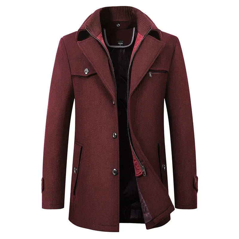 Customizable Winter Warm Thickened Men's Casual Jacket Fashion Coats Tailor-made Suits MWT412249