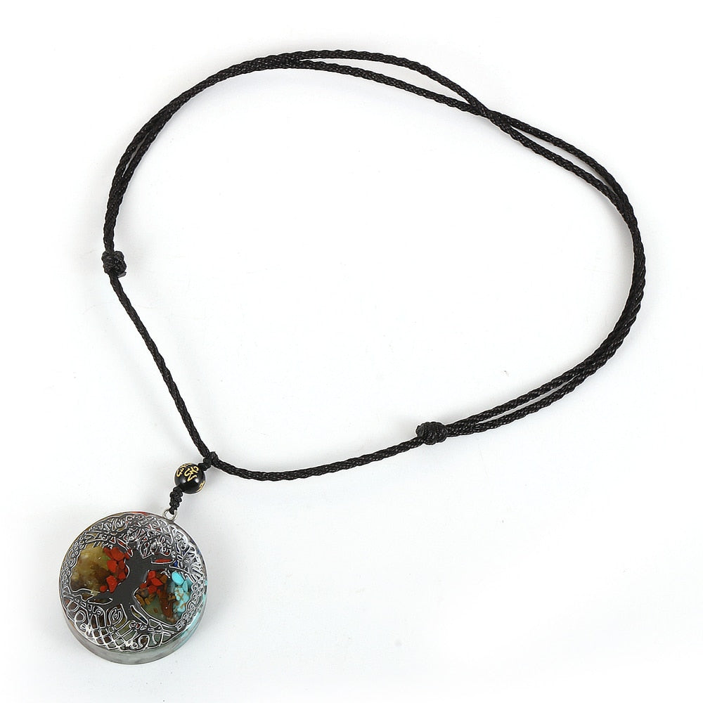 Pendentif Amulette 7 Chakras