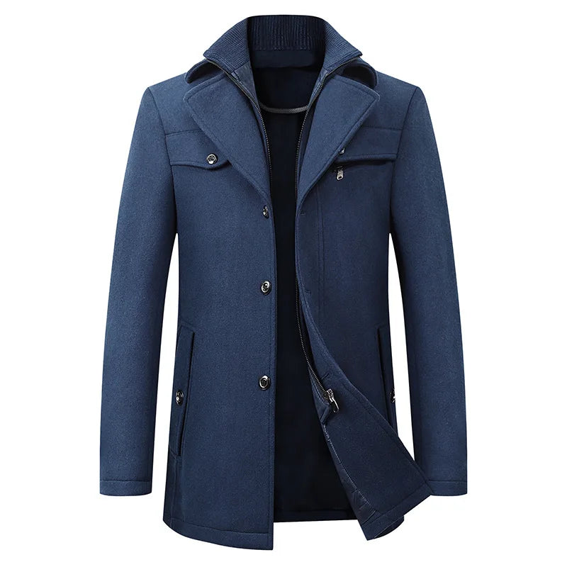 Customizable Winter Warm Thickened Men's Casual Jacket Fashion Coats Tailor-made Suits MWT412249
