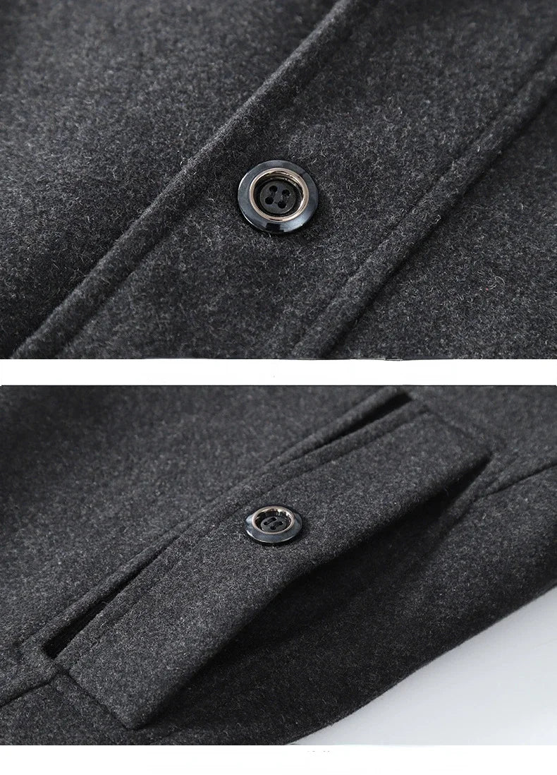 Customizable Winter Warm Thickened Men's Casual Jacket Fashion Coats Tailor-made Suits MWT412249