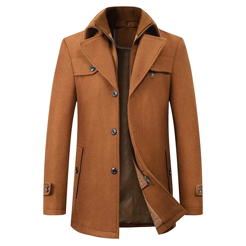 Customizable Winter Warm Thickened Men's Casual Jacket Fashion Coats Tailor-made Suits MWT412249