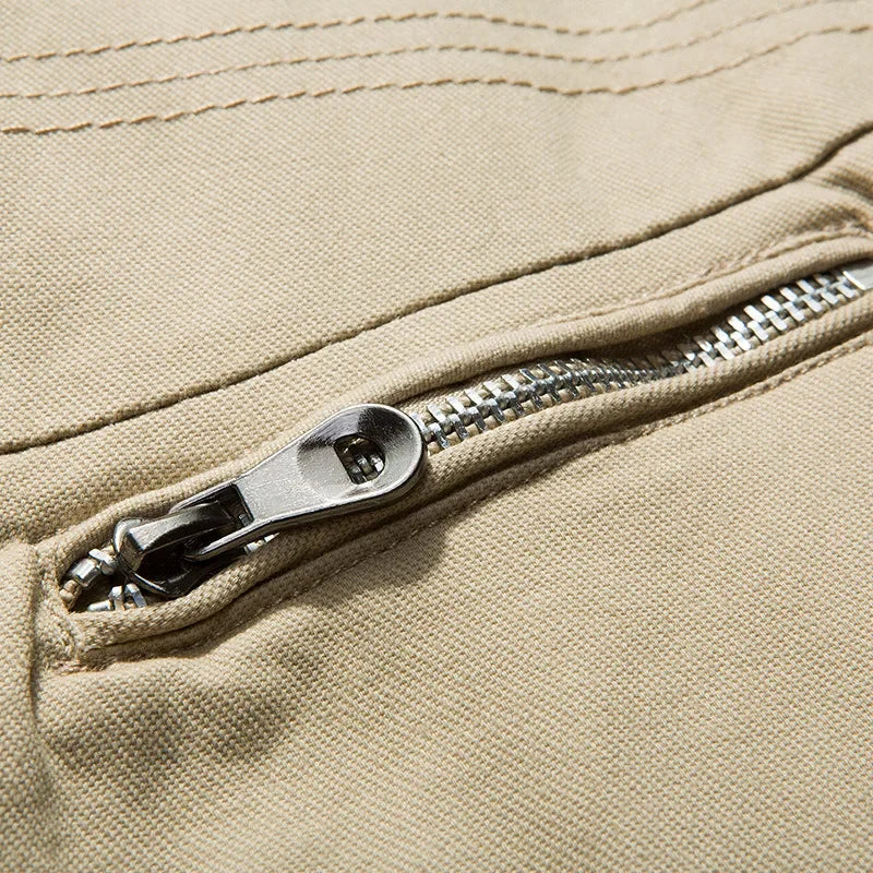 Men's Autumn Winter Jacket Thickened Pure Cotton Slim Fit Coat Long Length Korean Style plus Size Casual Outerwear