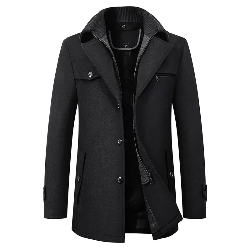 Customizable Winter Warm Thickened Men's Casual Jacket Fashion Coats Tailor-made Suits MWT412249