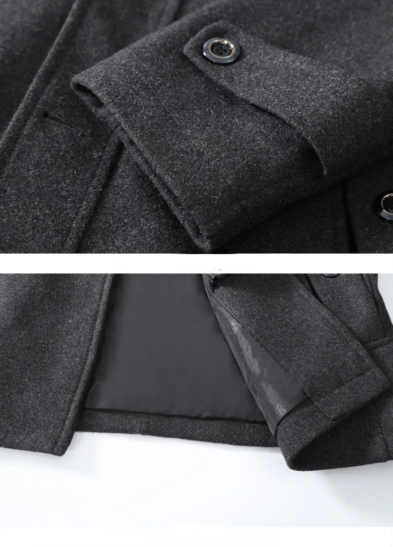 Customizable Winter Warm Thickened Men's Casual Jacket Fashion Coats Tailor-made Suits MWT412249