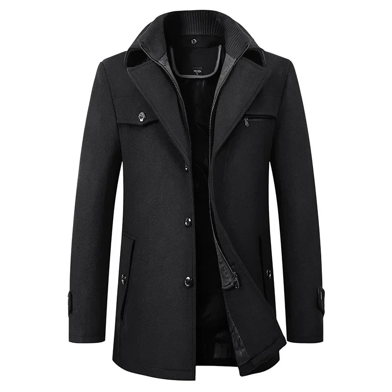 Customizable Winter Warm Thickened Men's Casual Jacket Fashion Coats Tailor-made Suits MWT412249