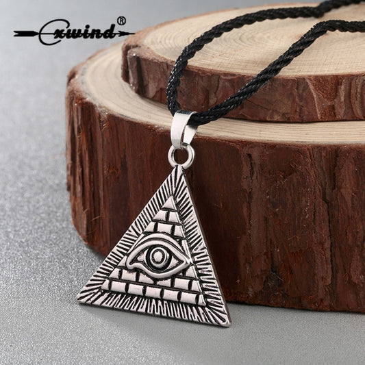 Collier Egyptien pendentif en argent