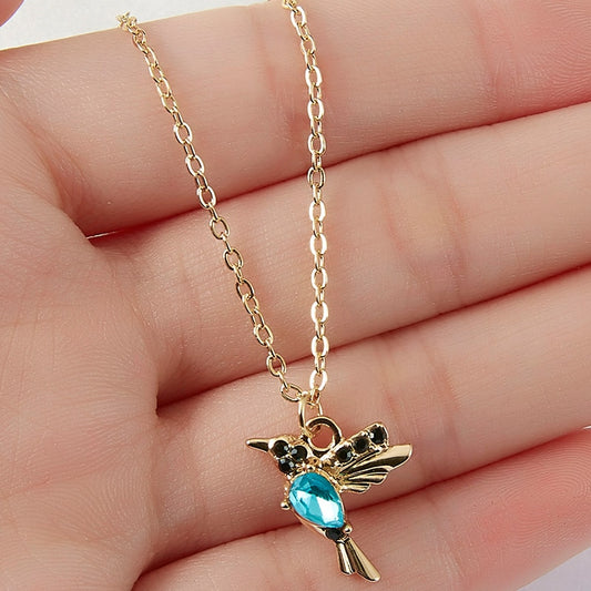 Collier Pendentif Colibri